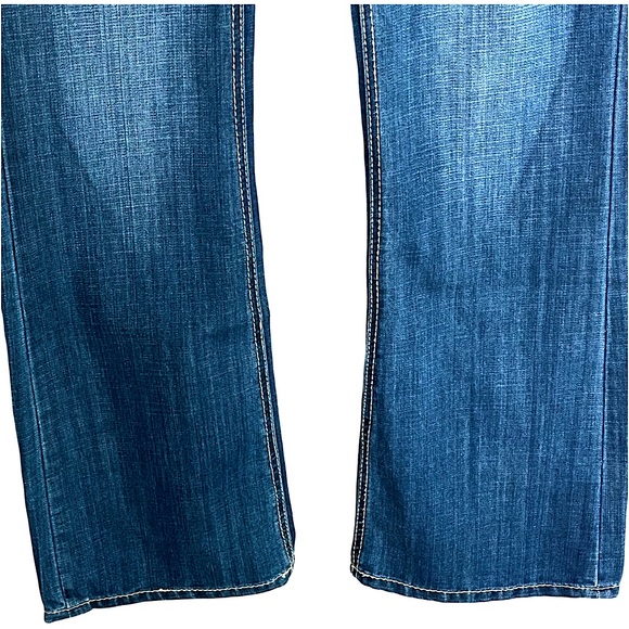 Seven7 Women’s Bootcut Jeans Size 29 Flare Western Boho - Picture 4 of 9